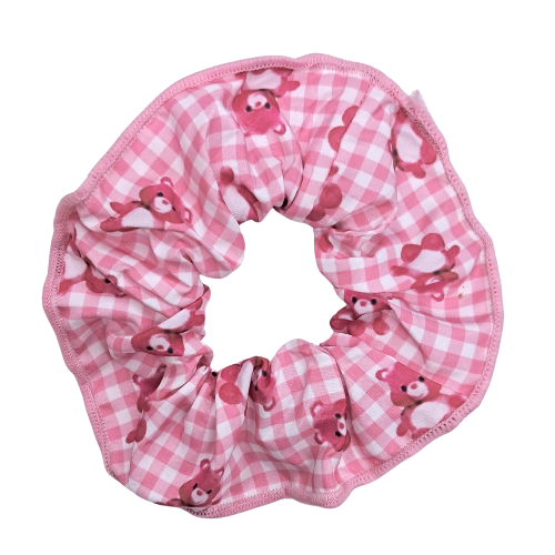 Printed Scrunchie - Teddy