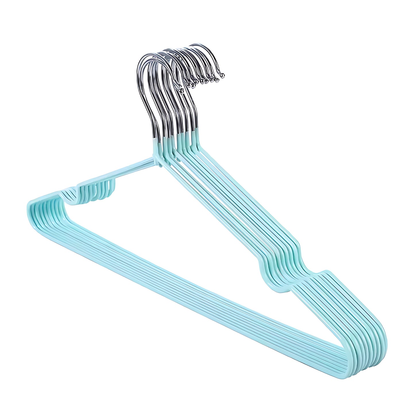 Metal Hangers - Set Of 10