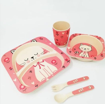 Bamboo kids Dinnerware