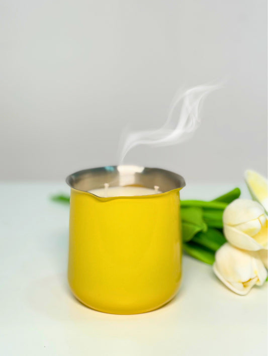 Belly Pot Candle - Golden Glow