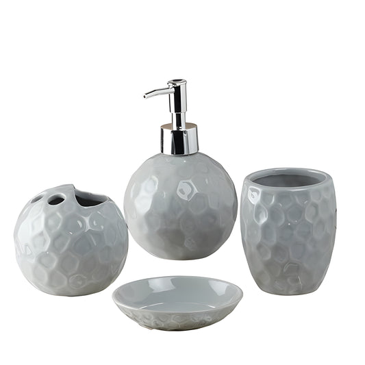 Premium Bathroom Ceramic (Set of 4)