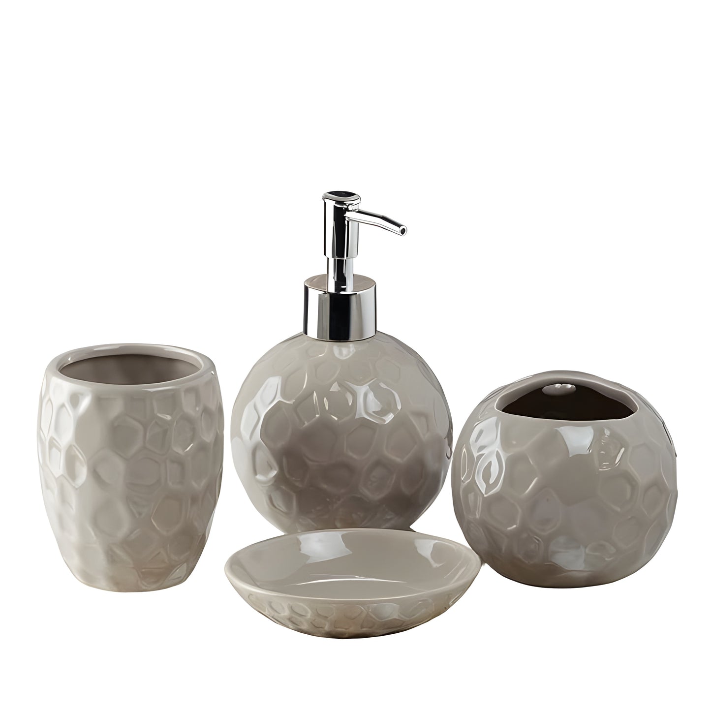 Premium Bathroom Ceramic (Set of 4)